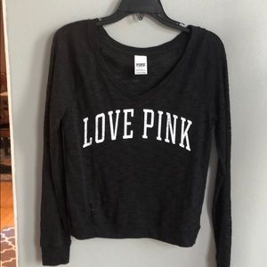 Pink. Size small light fabric top